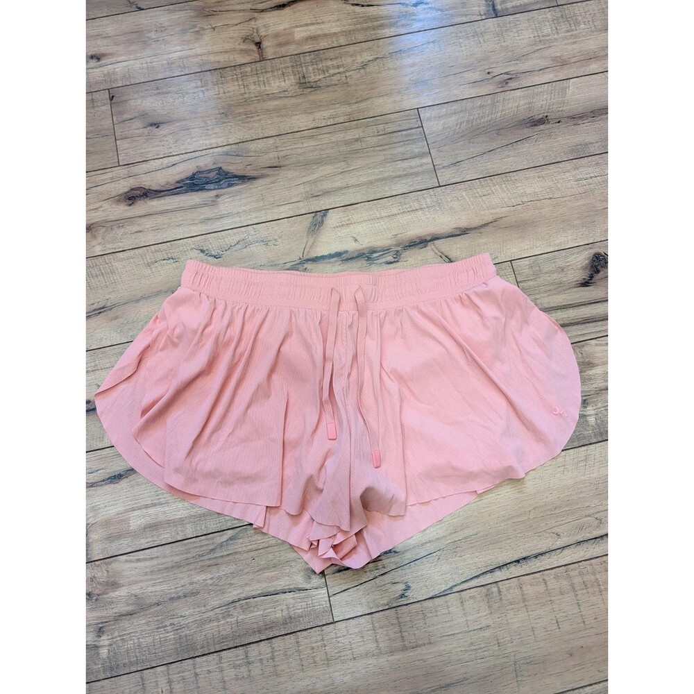 JoyLab Women's Double Layer Running Shorts Pink and Brown Lot XL